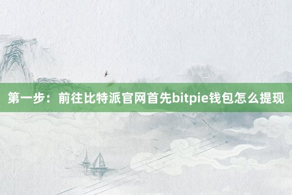 第一步：前往比特派官网首先bitpie钱包怎么提现