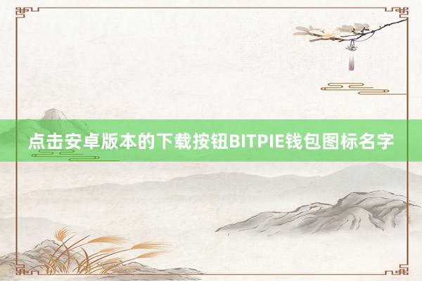 点击安卓版本的下载按钮BITPIE钱包图标名字