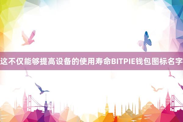 这不仅能够提高设备的使用寿命BITPIE钱包图标名字