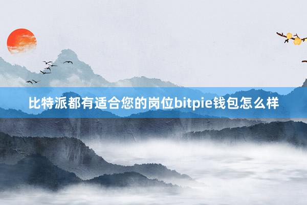 比特派都有适合您的岗位bitpie钱包怎么样