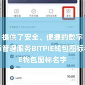 提供了安全、便捷的数字货币管理服务BITPIE钱包图标名字