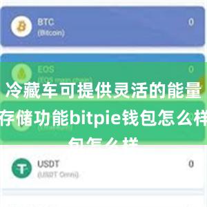 冷藏车可提供灵活的能量存储功能bitpie钱包怎么样