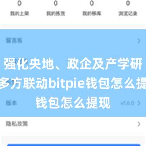 强化央地、政企及产学研用多方联动bitpie钱包怎么提现