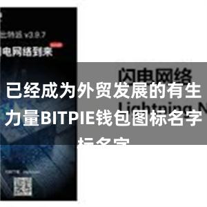 已经成为外贸发展的有生力量BITPIE钱包图标名字