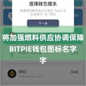 将加强燃料供应协调保障BITPIE钱包图标名字