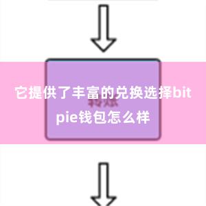 它提供了丰富的兑换选择bitpie钱包怎么样